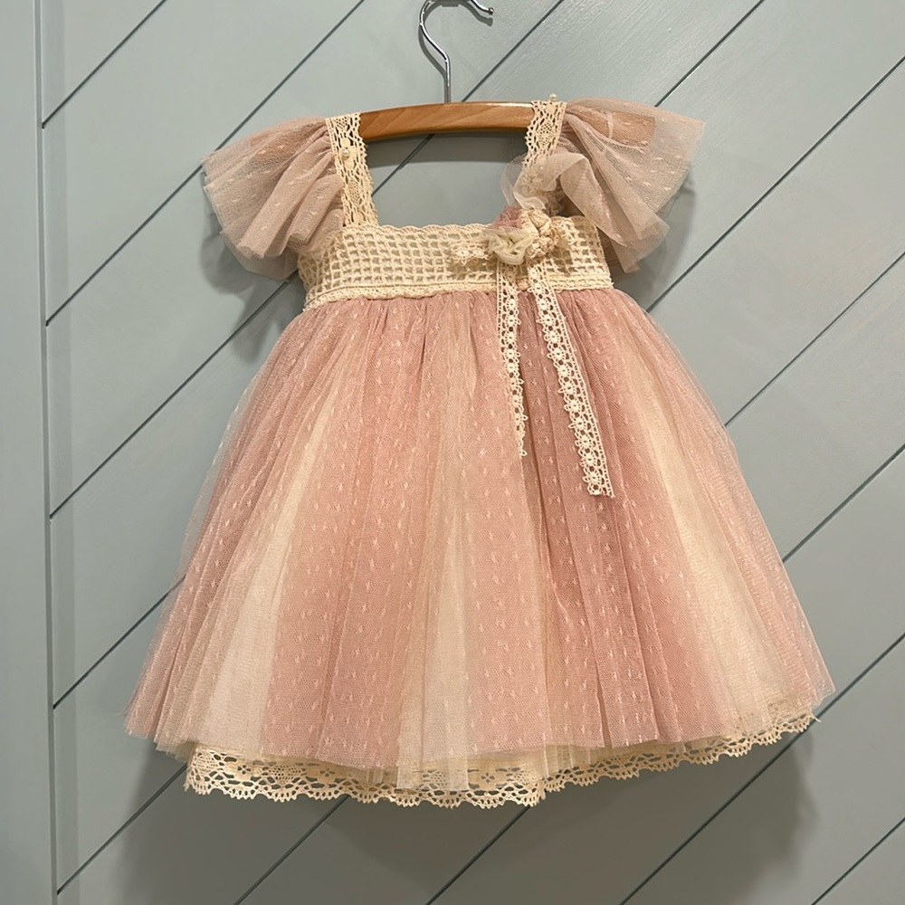 Tulleen girls dress size 1 year